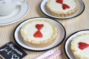 Recette Tartelettes aux Fraises et Mousse de Mascarpone