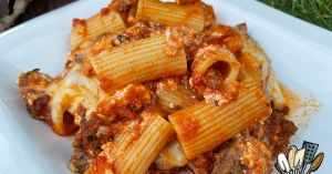 Recette Rigatoni au four