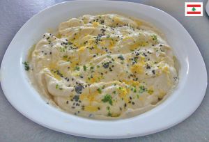 Recette Houmous feta et citron *-  Foodista challenge # 127