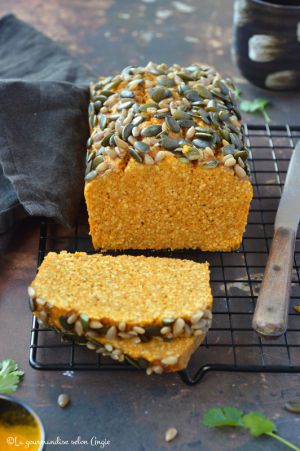 Recette Cake façon dhal indien #vegan #glutenfree #vapeurdouce