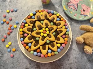 Recette Gâteau d’anniversaire fleur