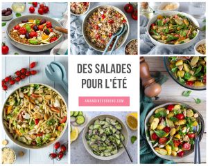 Recette Mes recettes de salades composées pour l'été