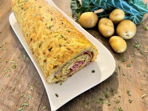 Recette Tartiflette roulée au jambon