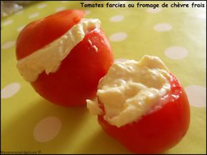 Recette Tomates farcies au fromage de chèvre frais