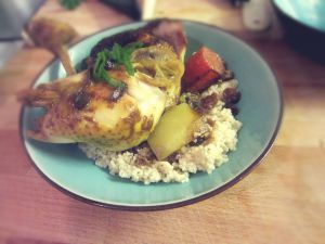 Recette Tajine poulet/citron confit