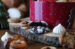 Recette Crinkles au chocolat, un épilogue américain pour ma boîte à biscuits