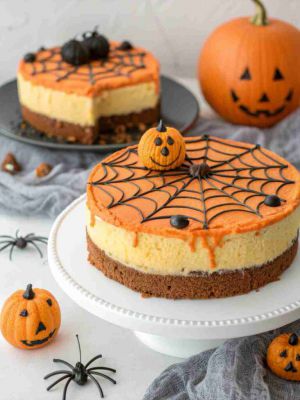 Recette No-Bake Halloween Sponge Cake Recipe – Easy & Festive