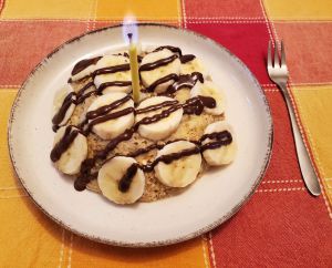 Recette Bowlcake banane, pralinoise