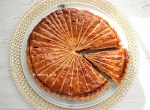 Recette Galette des rois crème d'amande et framboises