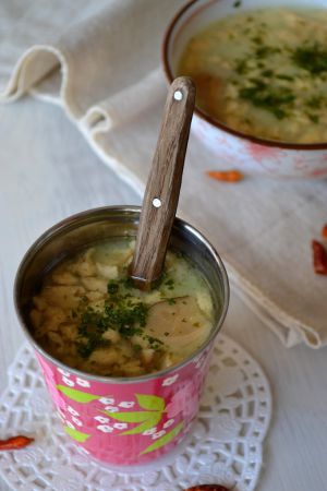 Recette Soupe tom kha kai {vegan}