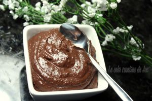 Recette Pouding chocolat et haricots noirs
