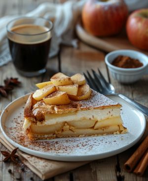 Recette Gâteau au mascarpone et aux pommes : Recette facile et savoureuse