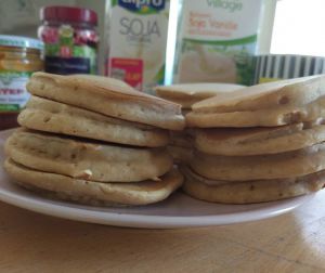 Recette #Vegan Pancakes faciles et moelleux