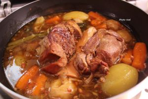 Recette Jarret de veau aux légumes (Cookeo)