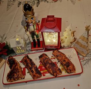 Recette Pavés de saumon marinés au vinaigre balsamique