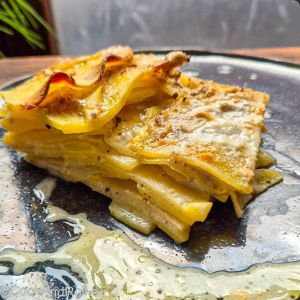 Recette Gratin Dauphinois aux cèpes