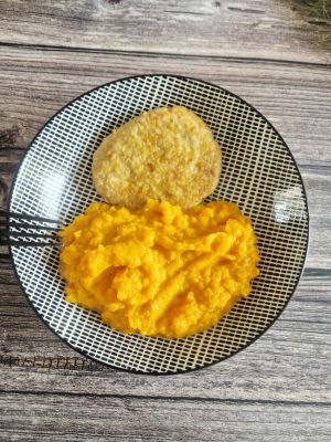 Recette Purée de patate douce et de carottes au lait de coco