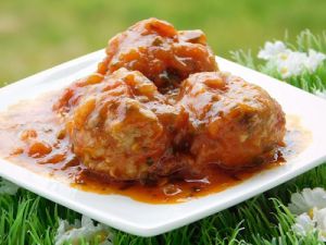 Recette Boulettes de veau a la tomate (cookéo)