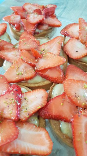 Recette Tartelettes aux fraises (vegan)