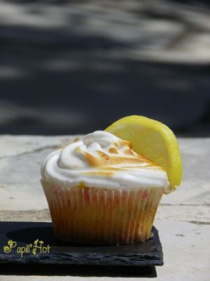 Recette Cupcake façon tarte au citron meringuée