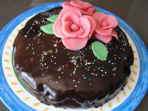 Recette Gâteau « roses »