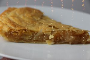 Recette Galette des rois à la crème d'amande et à la crème pâtissière, recette vegan