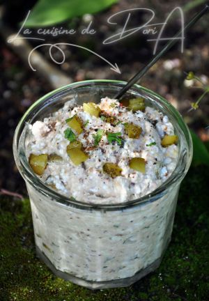 Recette Rillettes de thon à la Moutarde de Meaux & cottage cheese