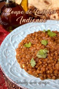 Recette Soupe aux lentilles indienne