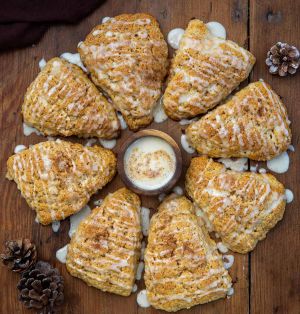 Recette Eggnog Scones