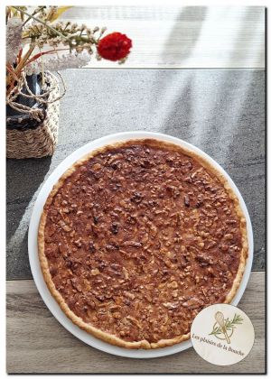 Recette Tarte aux noix et au miel