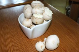 Recette Macarons de champignons farcis au fromage frais