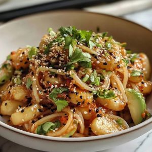 Recette Nouilles Froides Sésame : Recette Facile et Savoureuse