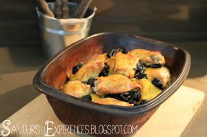 Recette Tajine de Poulet aux Pruneaux et Fruit à Pain