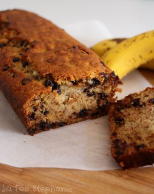 Recette Delicious banana bread vegan aux pépites de chocolat!