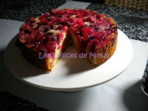 Recette Gâteau Tatin aux cranberries et à la fève tonka