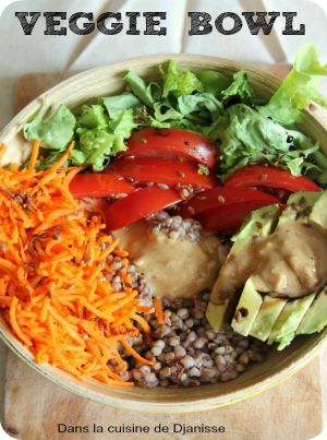 Recette Veggie bowl sauce sucrée – #Vegan