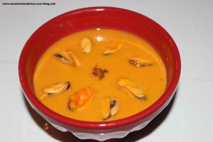 Recette Soupe butternut aux moules