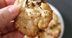 Recette Oatmeal raisin shortbreads ou les cookies de The Elder Scrolls