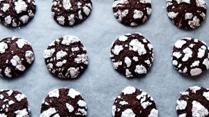 Recette Chocolate crinkles / craquelés au chocolat / recette