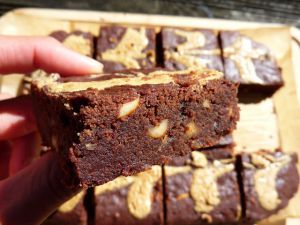 Recette Brownies cacahuètes [végétaliens]