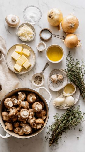 Recette Creamy Mushroom Soup That Tastes Like a Cozy Night In