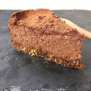 Recette Cheesecake au chocolat (cru, vegan & sans gluten)