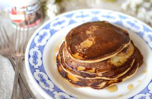 Recette Pancakes à la compote de pomme