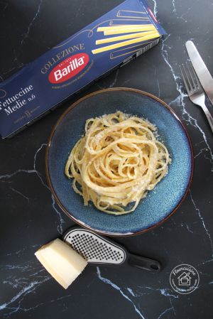 Recette Pâtes à la sauce au parmesan — un classique crémeux et réconfortant