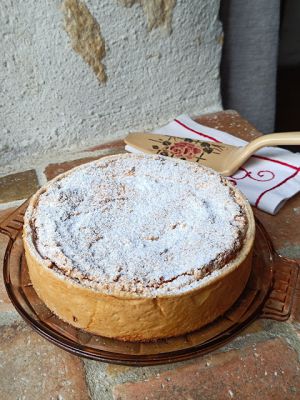 Recette Tarte aux reines-claudes & aux amandes
