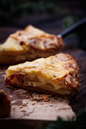 Recette Tarte pommes de terre et raclette