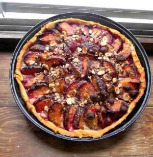 Recette Tarte aux prunes