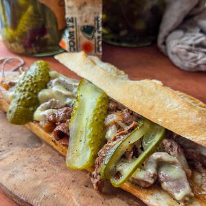 Recette Philly Cheesesteak au Comté