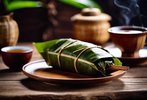 Recette Zongzi traditionnels : histoire et méthode de pliage des feuilles de bambou