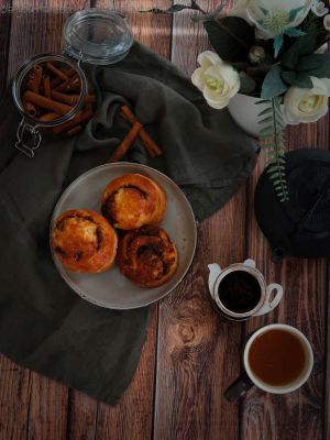 Recette Brioches roulées orange cannelle